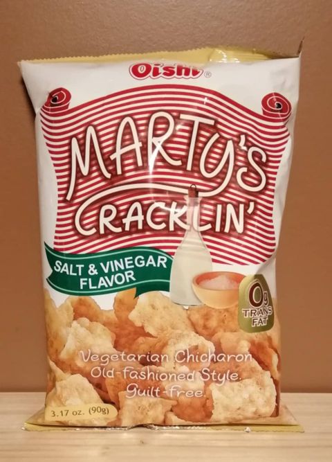 Hovedbilde Oishi Marty´s Crackling Salt&Vinegar Chicharon ...
