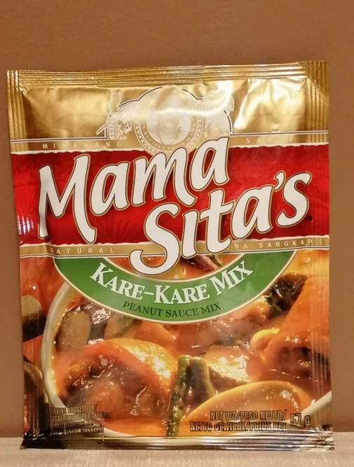 Hovedbilde MAMASITAS Peanut Sauce mix KARE-KARE 57g.