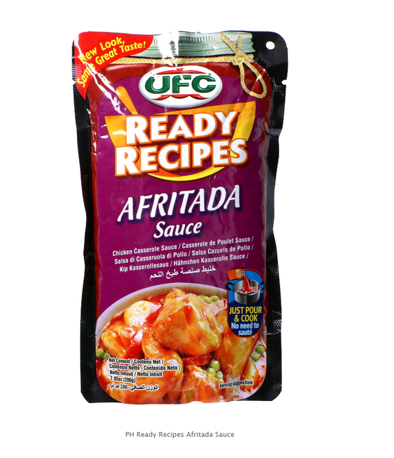 Hovedbilde UFC Ready Recipes AFRITADA Sauce 200g.