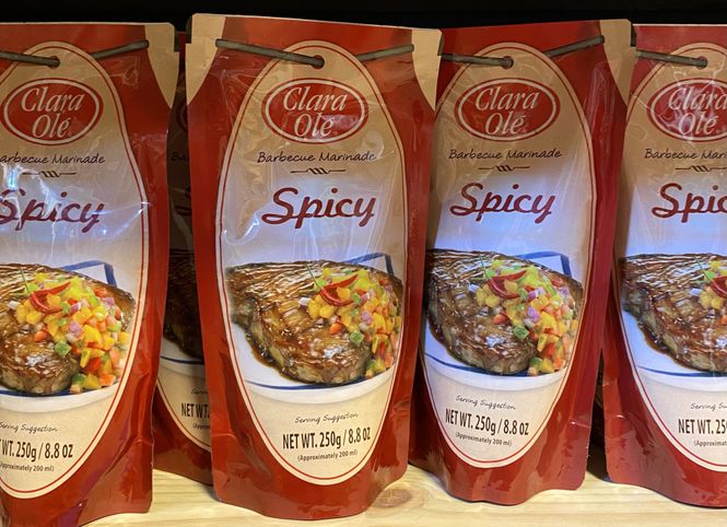 Hovedbilde Clara Ole BBQ Marinade Spicy250g.Sept.6,2026