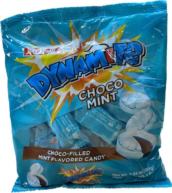 Dynamite CHOCO filled Mint Candy40g.